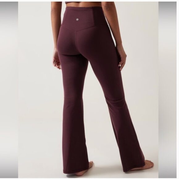 Athleta Elation Flare Pant, Medium TALL, Spiced Cabernet - Picture 2 of 4